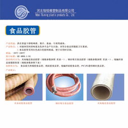 夾布食品膠管 保障食品安全與高效生產的核心配件